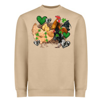 St Patricks Day Coop Animals Heavyweight Sweatshirt | Teevron