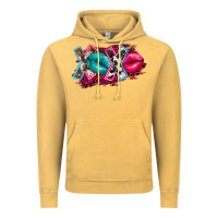 Vintage Mustard Western xoxo Vintage Hoodie - FaDigitalArtStudio