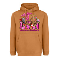 Meerkat valentines day lvn licensed vocational nurse Heavyweight Hoodie - AdoDesignShop