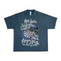 Midnight Navy Little can of hate movie special dalek Urban Heavy Tee - maiPhamDesign