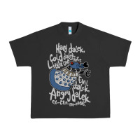 Pigment Black Little can of hate movie special dalek Urban Heavy Tee - maiPhamDesign
