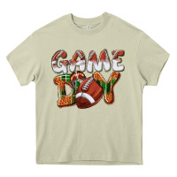Mossy Game day leopard Football Heavy Core Tee - NancyCooperArtShop