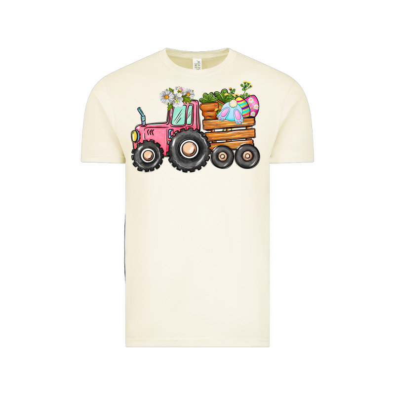Easter Bunny Tractor Vintage Tee by CowGirlArtShop | Teevron