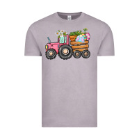 Vintage Zinc Easter bunny tractor Vintage Tee - CowGirlArtShop