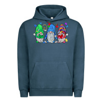 Pigment Midnight Navy autism gnome Urban Hoodie - JahusDesignShop