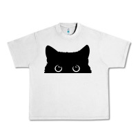 Lunar Rock Peeking Cat Urban Heavy Tee - maiPhamDesign