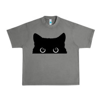 Tornado Peeking Cat Urban Heavy Tee - maiPhamDesign