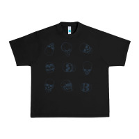 Black Skulls Urban Heavy Tee - maiPhamDesign