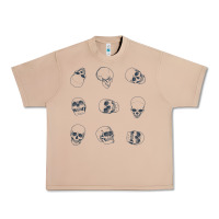 Burro Skulls Urban Heavy Tee - maiPhamDesign