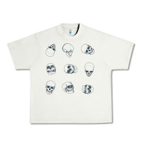 Pistachio Skulls Urban Heavy Tee - maiPhamDesign