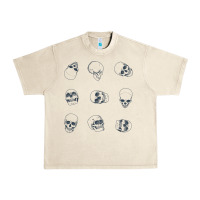 Sandshell Skulls Urban Heavy Tee - maiPhamDesign