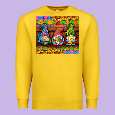 Autism Gnomes Premium Sweatshirt Designed By Adodesignshop