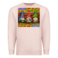 Pale Pink autism gnomes Premium Sweatshirt - AdoDesignShop