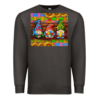 Smoke autism gnomes Premium Sweatshirt - AdoDesignShop