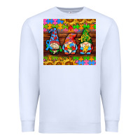 White autism gnomes Premium Sweatshirt - AdoDesignShop