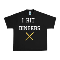 Black i hit dingers baseball Urban Heavy Tee - maiPhamDesign