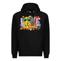 Black Love Summer Premium Hoodie - CowhideDigitalArt