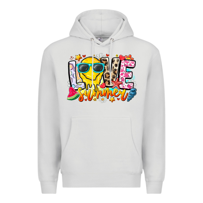 Love Summer Premium Hoodie by CowhideDigitalArt | Teevron
