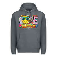 Rock Love Summer Premium Hoodie - CowhideDigitalArt