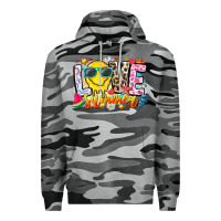 Slate Camo Love Summer Premium Hoodie - CowhideDigitalArt
