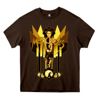 Chocolate Brown #metropolis drama Heavy Core Tee - maiPhamDesign