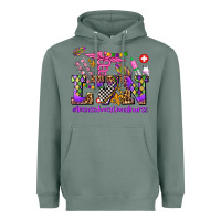 Sage mardi gras  lvn licensed vocational nurse Heavyweight Hoodie - AdoDesignShop