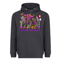Smoke mardi gras  lvn licensed vocational nurse Heavyweight Hoodie - AdoDesignShop
