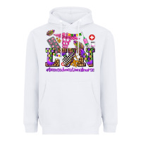 White mardi gras  lvn licensed vocational nurse Heavyweight Hoodie - AdoDesignShop