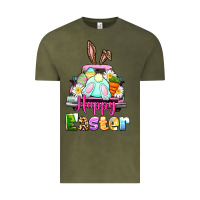 Vintage Olive Bunny Happy Easter truck Vintage Tee - CowGirlArtShop