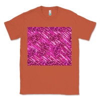 Copper pink glitter with leopard pattern Classic Tee - TumblerDesignByShophia