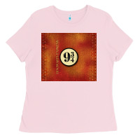 Bubblegum Pink magical train station Ladies Tee - TumblerDesignByShophia