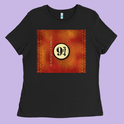 Magical Train Station Ladies Tee Designed By Tumblerdesignbyshophia