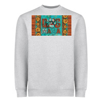 Heather Grey dog mama license plate Heavyweight Sweatshirt - Artiststas