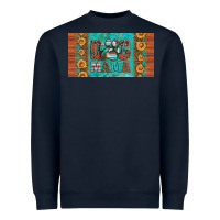 Navy dog mama license plate Heavyweight Sweatshirt - Artiststas