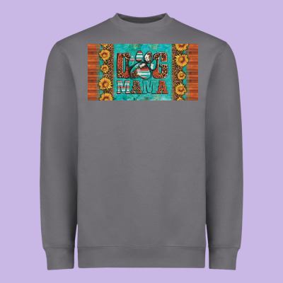Dog Mama License Plate Heavyweight Sweatshirt Designed By Artiststas