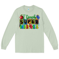 Matcha I teach super heroes Long Sleeve Tee - FaDigitalArtStudio