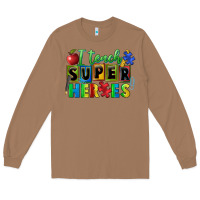 Toasted Coconut I teach super heroes Long Sleeve Tee - FaDigitalArtStudio