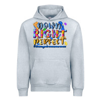 Heather Grey down right perfect Urban Hoodie - JahusDesignShop