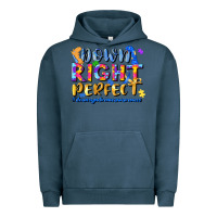 Pigment Midnight Navy down right perfect Urban Hoodie - JahusDesignShop