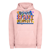 Pigment Salmon down right perfect Urban Hoodie - JahusDesignShop