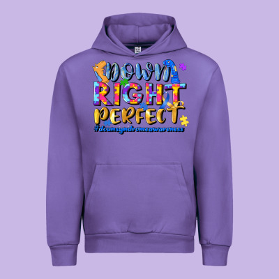 Down Right Perfect Urban Hoodie Designed By Jahusdesignshop