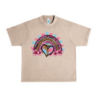 French Oak valentine's day rainbow heart olivia Urban Heavy Tee - OliviaCreatesArt
