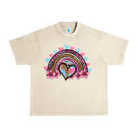Sandshell valentine's day rainbow heart olivia Urban Heavy Tee - OliviaCreatesArt