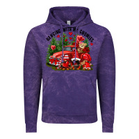 Cloud Purple Valentine's Day hanging with my gnomies Vintage Hoodie - FaDigitalArtStudio