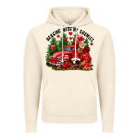Vintage Artic Valentine's Day hanging with my gnomies Vintage Hoodie - FaDigitalArtStudio