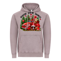 Vintage Zinc Valentine's Day hanging with my gnomies Vintage Hoodie - FaDigitalArtStudio