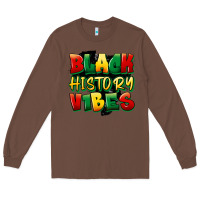 Chestnut black history vibes Long Sleeve Tee - FaDigitalArtStudio