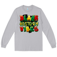 Moon Dust black history vibes Long Sleeve Tee - FaDigitalArtStudio