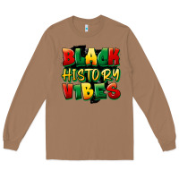 Toasted Coconut black history vibes Long Sleeve Tee - FaDigitalArtStudio