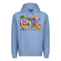 Colony Blue spooky girl summer Premium Hoodie - CowhideDigitalArt